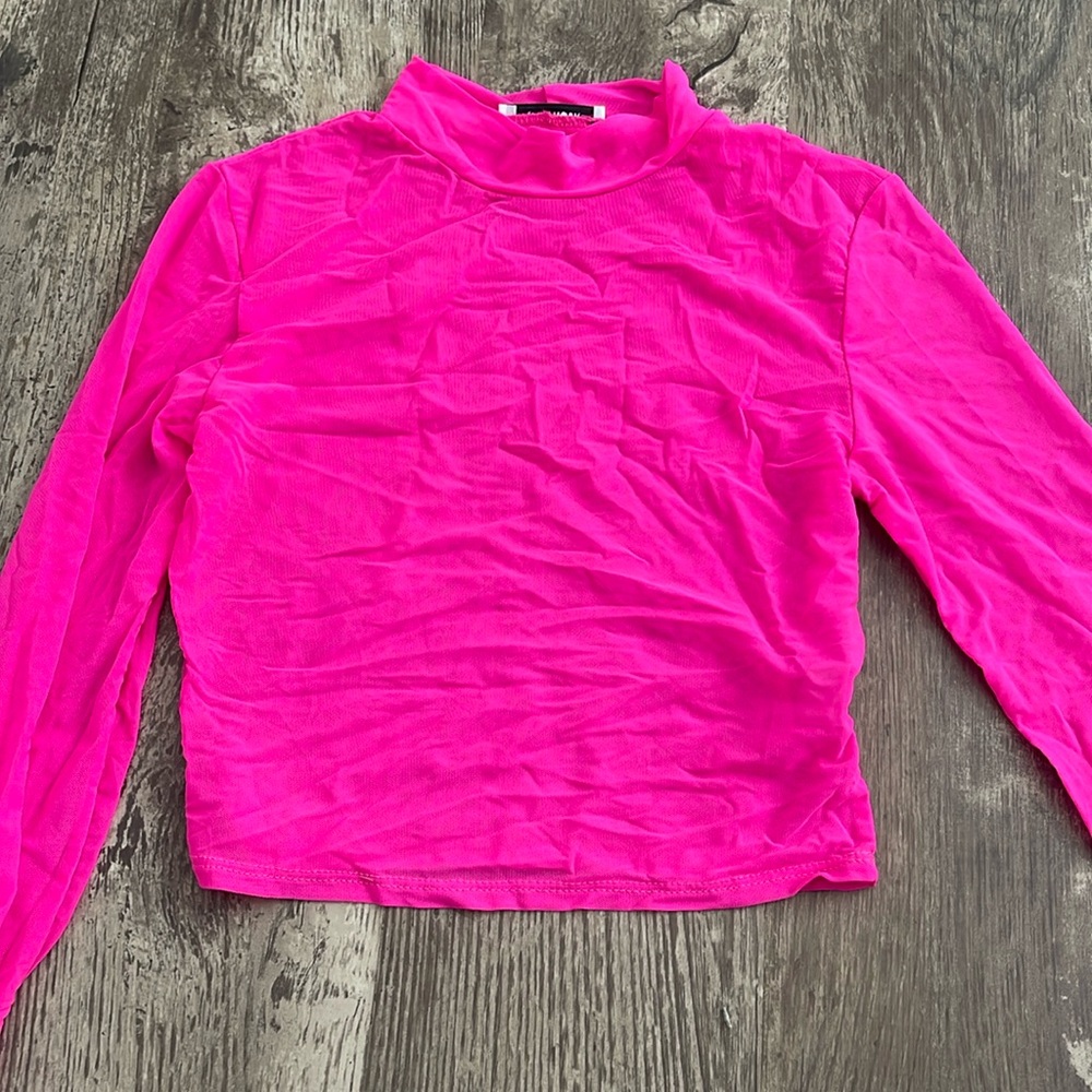 Mesh crop top